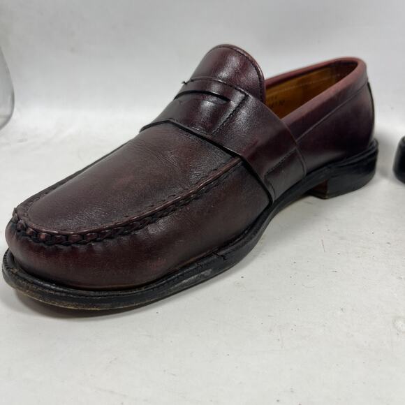 ALDEN 8EEE Wide Penny Mocc Loafer Full Strap Cape Cod Collection Burgundy H493 main image 5